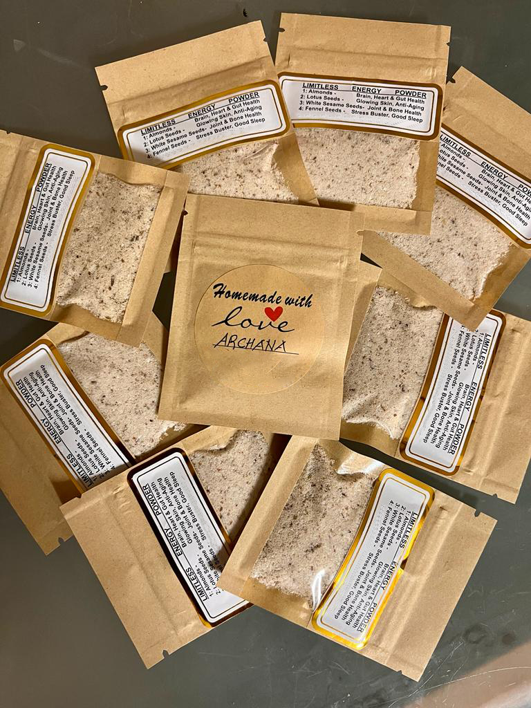 Limitless Energy Powder sachets